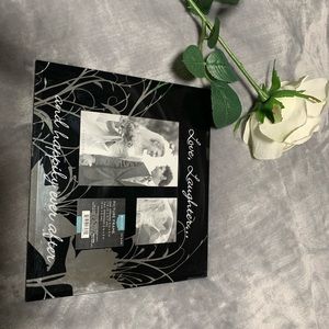 Wedding picture frame.